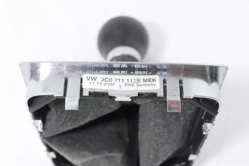 VW Passat 3C 6-Gang Schaltknauf Schaltsack Schaltung Schaltknüppel original  (148932)