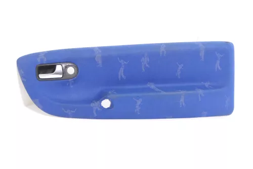1x VW Lupo Arosa Türverkleidung Verkleidung Tür vorne rechts oben blau (148961)