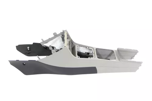 VW Passat 3C B6 Mitteltunnel Aschenbecher Verkleidung Abdeckung grau classicgrey (149016)
