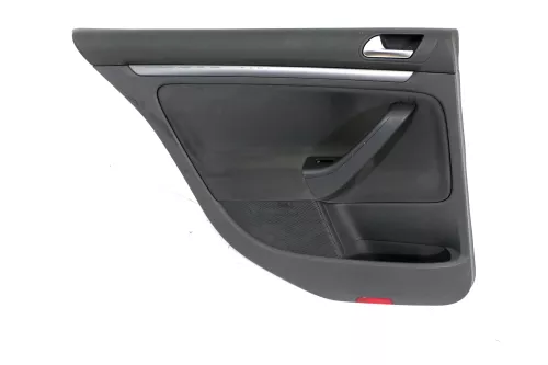 1x Jetta 1K Türverkleidung Verkleidung Tür hinten links 4/5-Türer schwarz