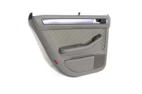 1x Audi A6 4B Türverkleidung Verkleidung Tür hinten links grau  (149055)