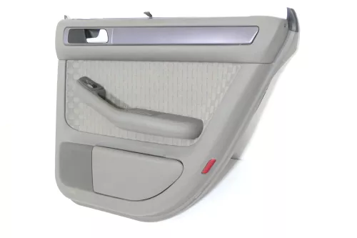 1x Audi A6 4B Türverkleidung Verkleidung Tür hinten rechts grau (149057)