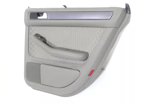1x Audi A6 4B Türverkleidung Verkleidung Tür hinten rechts grau  (149057)