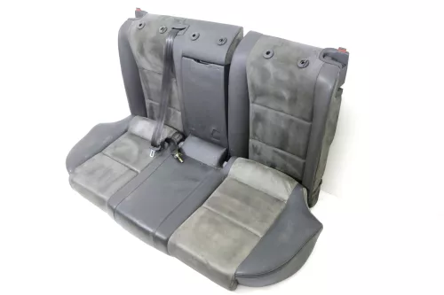 A4 B6 B7 8E Avant Sitz Rückbank Rücksitzbank hinten Leder schwarz Alcantara Q226 (149072)
