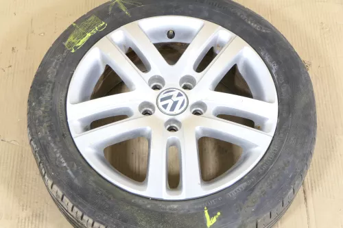 1x Felge Alufelge original VW Golf 5 Touran 6,5jx16H2 ET50 1K0601025AJ ALU  1 (149114)