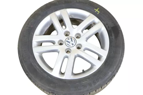 1x Felge Alufelge original VW Golf 5 Touran 6,5jx16H2 ET50 1K0601025AJ ALU  4