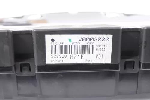 VW Passat 3C Tacho Tachometer 219.000km 3C0920871E Diesel TDI Kombiinstrument (149143)