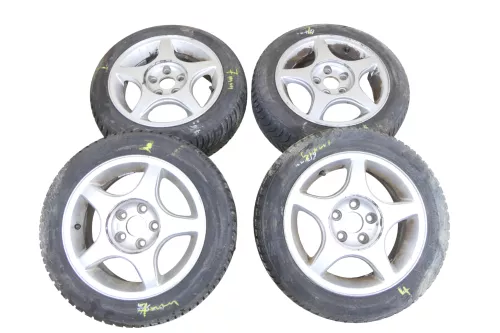 Polo 9N Ibiza Fox Alufelgen Reifen 165/70 R14 - 5-7mm Allwetterreifen KBA 45510 (149159)