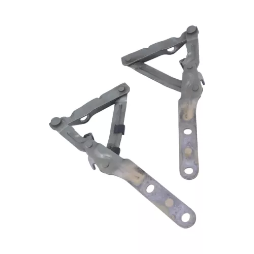 2x VW T5  Scharniere für Motorhaube Klappe links + rechts Frescogrün LA6W (149672)