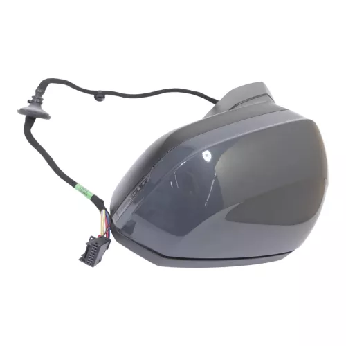 Q2 GA 81A Spiegel Außenspiegel links grau LX7M anklappbar elektrisch +Glas (149752)