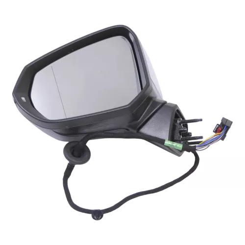Q2 GA 81A Spiegel Außenspiegel links grau LX7M anklappbar elektrisch +Glas (149752)