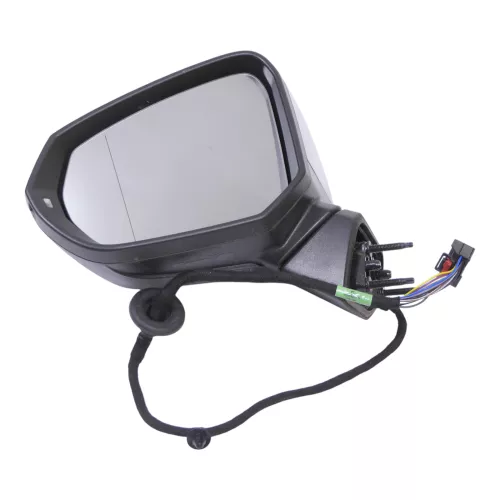 Q2 GA 81A Spiegel Außenspiegel links grau LX7M anklappbar elektrisch +Glas   (149752)