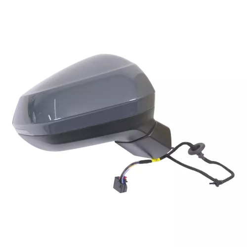 Q2 GA 81A Spiegel Außenspiegel rechts grau LX7M anklappbar elektrisch +Glas   (149753)