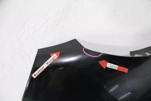 VW Fox 5Z Kotflügel vorne rechts schwarz L041 (150104)