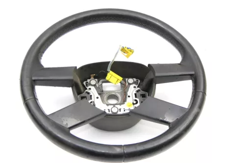 VW Polo 9N 9N3 Touran Fox Lenkrad 4-Speichen 1T0419091B für Airbag Leder (150125)