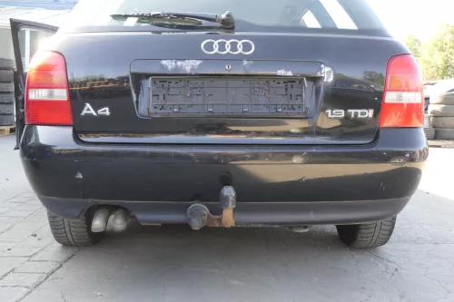 Audi A4 B5 Kombi Varia Stoßstange hinten Heckstoßstange schwarz LY9B Facelift (150187)