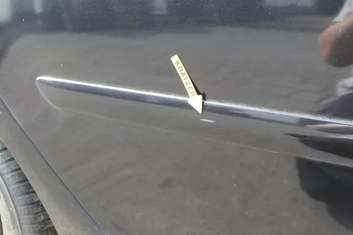 VW Golf 5 V 1K Tür nur das Türblatt hinten rechts 4/5-Türer schwarz LC9Z (150369)