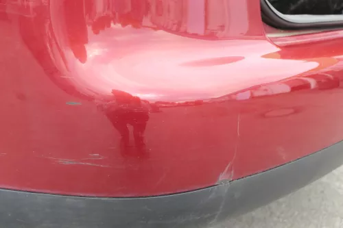 VW Touran 1T Stoßstange hinten Heckstoßstange Stoßfänger rot braun LA3W (150595)