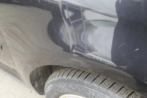 VW Touran 1T Kotflügel vorne rechts schwarz LC9Z metall 1T0821022A ca.2003-2006 (150683)