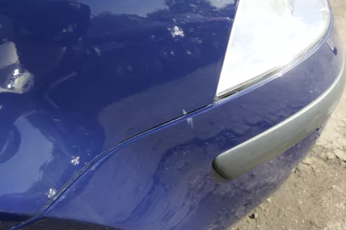 VW Passat 3BG Kotflügel vorne rechts blau LA5E uni (Blinkerloch)  (150891)