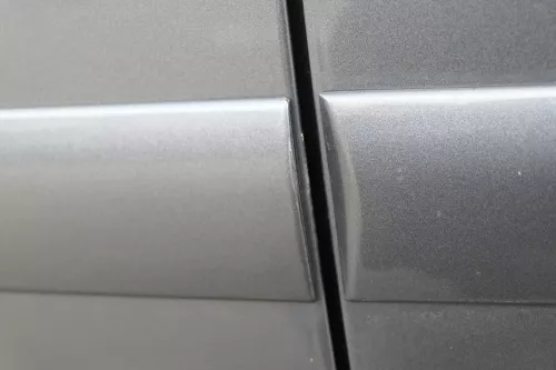 VW Touran 1T 1T3 Tür vorne links Fahrertür grau LD7X OHNE Anbauteile Platinumgre (150911)