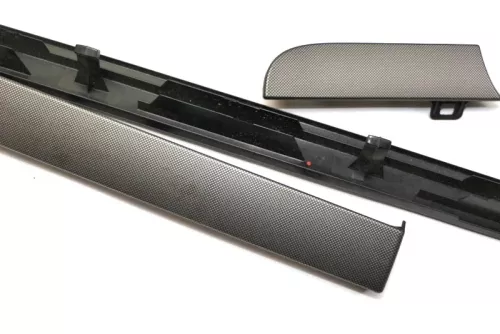 VW Touran Armaturenbrett Verkleidung Klappe Abdeckung Dekor silber netzoptik (151102)