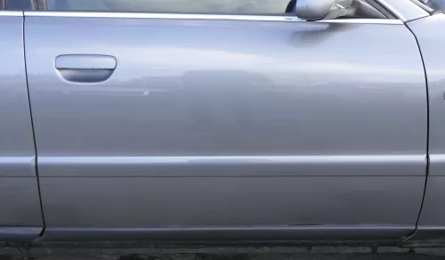 Audi A4 B5 Tür nur Türblatt vorne rechts grau LY7L - Facelift Tür (151204)