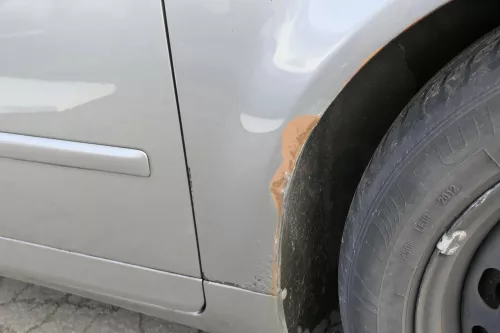 Audi A4 8E B6 Kotflügel vorne rechts grau LY7Q (151533)