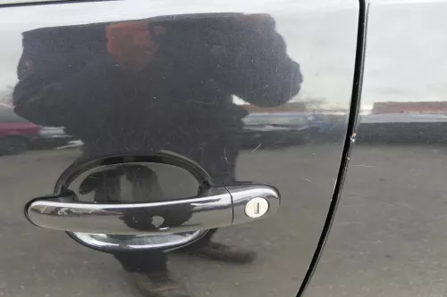 VW Golf 5 V 1K Tür Türblatt vorne links Fahrertür 2/3-Türer schwarz LC9Z black (151583)