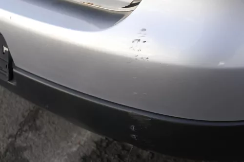 VW Golf 5 1K Limousine Stoßstange hinten Heckstoßstange silber grau LA7W silbe (151633)
