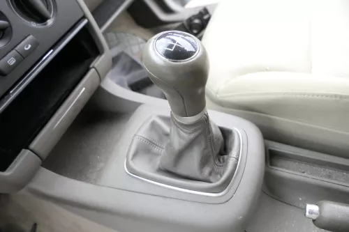 Audi A3 8L Schaltknauf Schalthebel Schalthebelgriff Leder 6-Gang beige jive (151988)