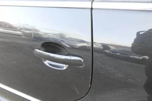 VW Passat 3B 3BG Kombi Variant Tür hinten links schwarz LC9Z blackma mit Scheibe (152014)
