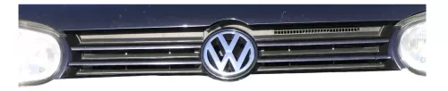 VW Golf 4 Grill Kühlergrill VW Zeichen Logo schwarz LC9Z blackmagic