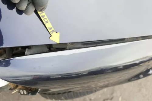 Audi A8 4D Kotflügel vorne links blau LZ5L 4D0821021A (152152)