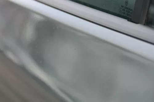 VW Golf 5 V 1K Tür nur das Türblatt hinten links 4/5-Türer grau blau LA6Q saga  (152365)