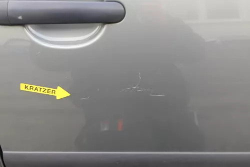 VW Golf 5 V 1K Tür vorn rechts Beifahrertür 4/5-Türer grau blau LA6Q nu TÜRBLATT (152373)