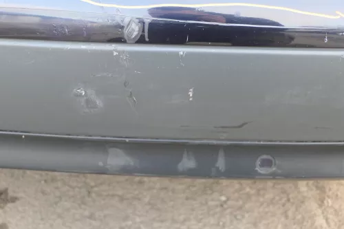 Audi A6 4B Limousine Stoßstange hinten Heckstoßstange Stoßfänger blau LZ5L PDC (152412)