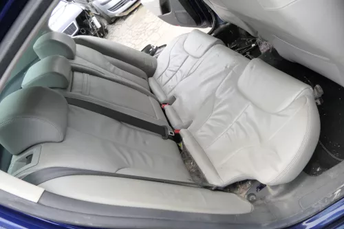 VW Passat 3C Limousine Sitz Rückbank Sitzfläche Sitze Leder grau hinten (152621)