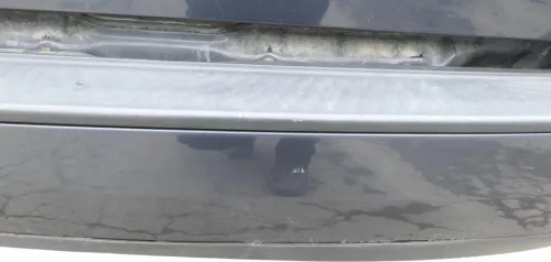 VW Golf 4 Kombi Avant Stoßstange hinten Heckstoßstange Stoßfänger blau grau LC5F (152781)