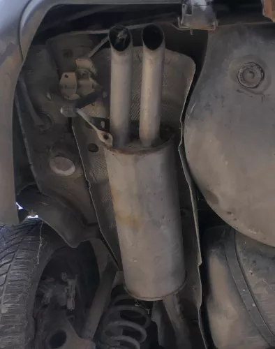 Audi A6 4B Auspuff Endschalldämpfer hinten 2,5 TDI 4B0253609CG  