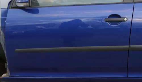 VW Golf 5 V 1K Tür vorne links Fahrertür 4/5-Türer blau LA5J laserblue TÜRBLATT  (152910)
