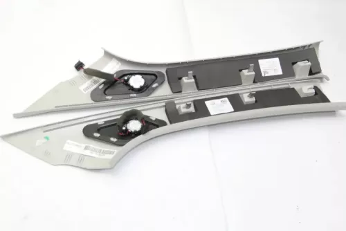 VW Polo 6C A-Säulen Verkleidung vorne links + rechts grau Lautsprecher Abdeckung (153279)