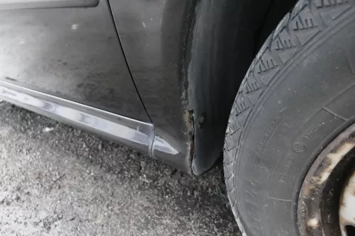 Skoda Octavia 1U Kotflügel vorne rechts schwarz LF9R black magic auch Kombi  (153291)