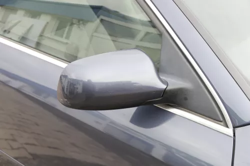 Audi A6 4B Spiegel Außenspiegel rechts elektrisch blau aquablau LY5X Facelift (153935)