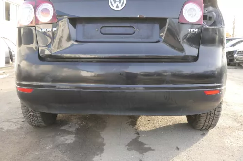 VW Golf 5 Plus 5M1 V Stoßstange hinten Heckstoßstange Stoßfänger schwarz LC9Z (154918)