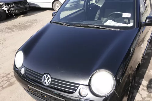 VW Lupo 6X 6E  Motorhaube Klappe Frontklappe Haube vorne schwarz L041 uni (154935)