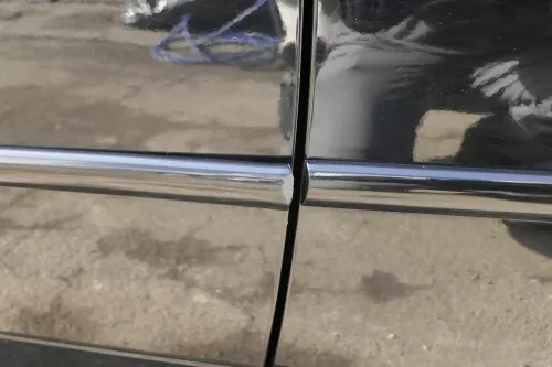 VW Lupo Seat Arosa Tür vorne links Fahrertür schwarz L041 (mechanischer FH 4940 (154940)