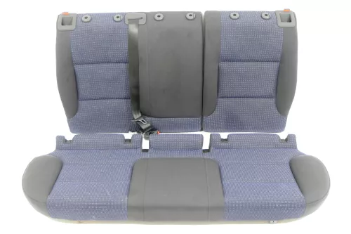 Audi A3 8P Sitz Rückbank Rücksitzbank hinten 2/3-Türer 3-Punkt-Gurt soul blau sc (154987)