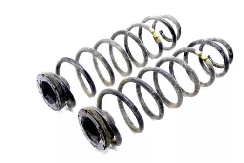 2x VW Polo 9N 9N3 Fox Feder Federn hinten links und rechts 6Q0511115K (155333)