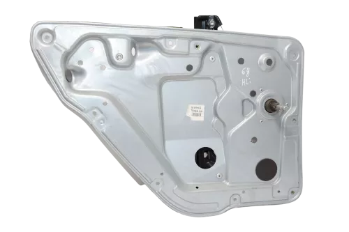 Skoda Fabia 6Y mechanischer Fensterheber Gestänge hinten links Modul 6Y0839655 (155339)